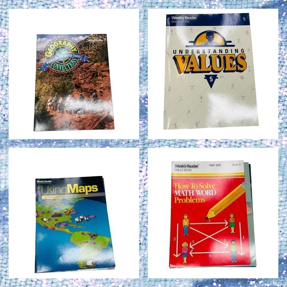 Vintage Weekly Reader Summer Superskills Reading Kit